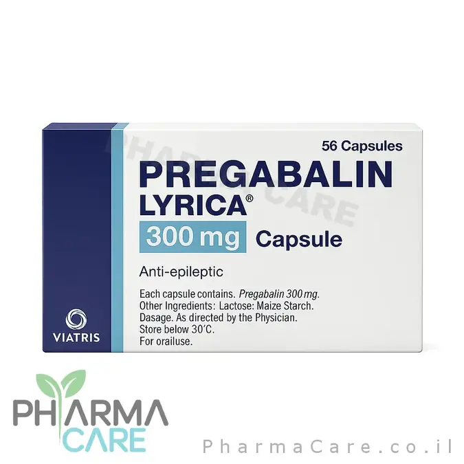פרגבלין (Pregabalin) 300 מ"ג