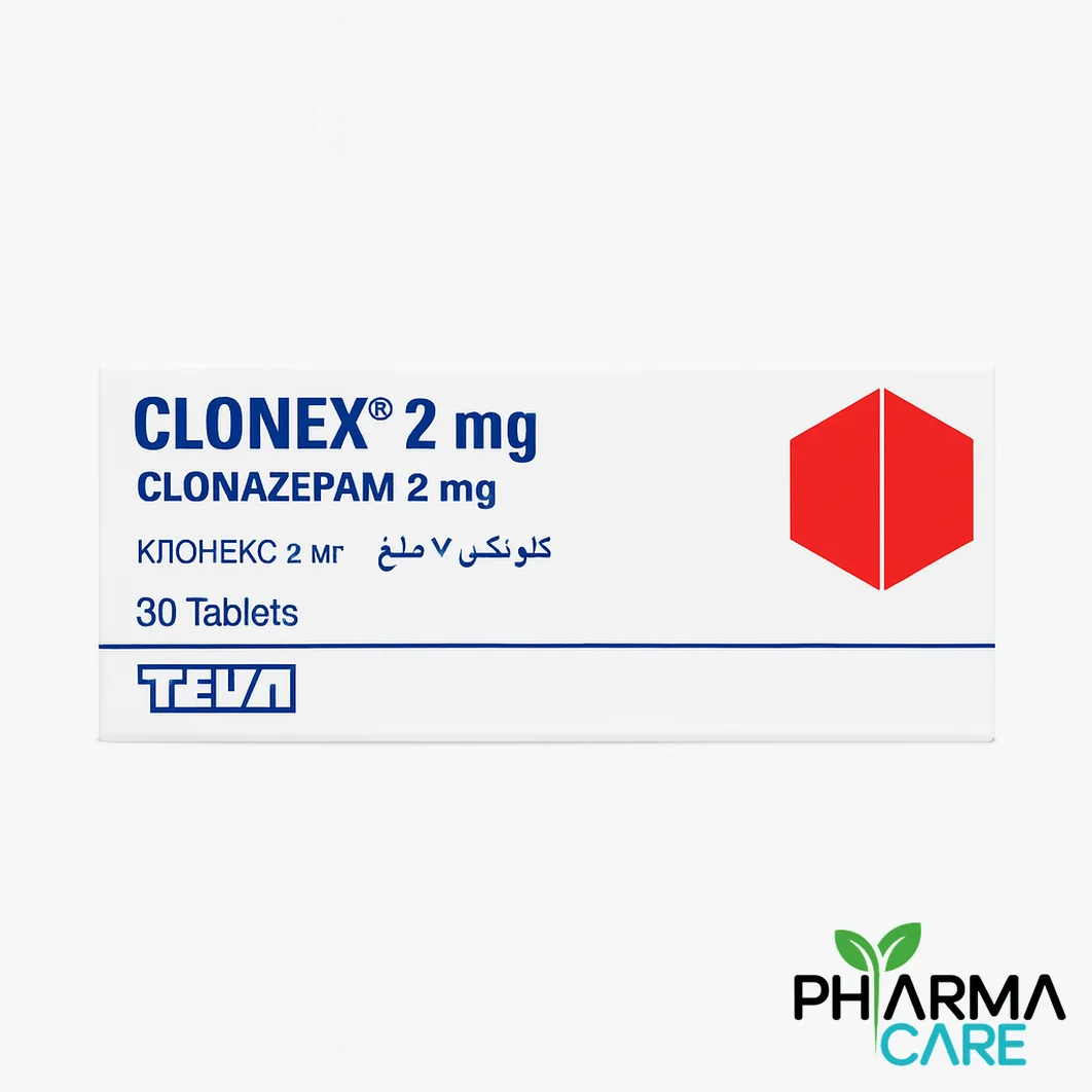 קלונקס 2 מ"ג קלונקס 2 מ"ג | Clonex 2mg