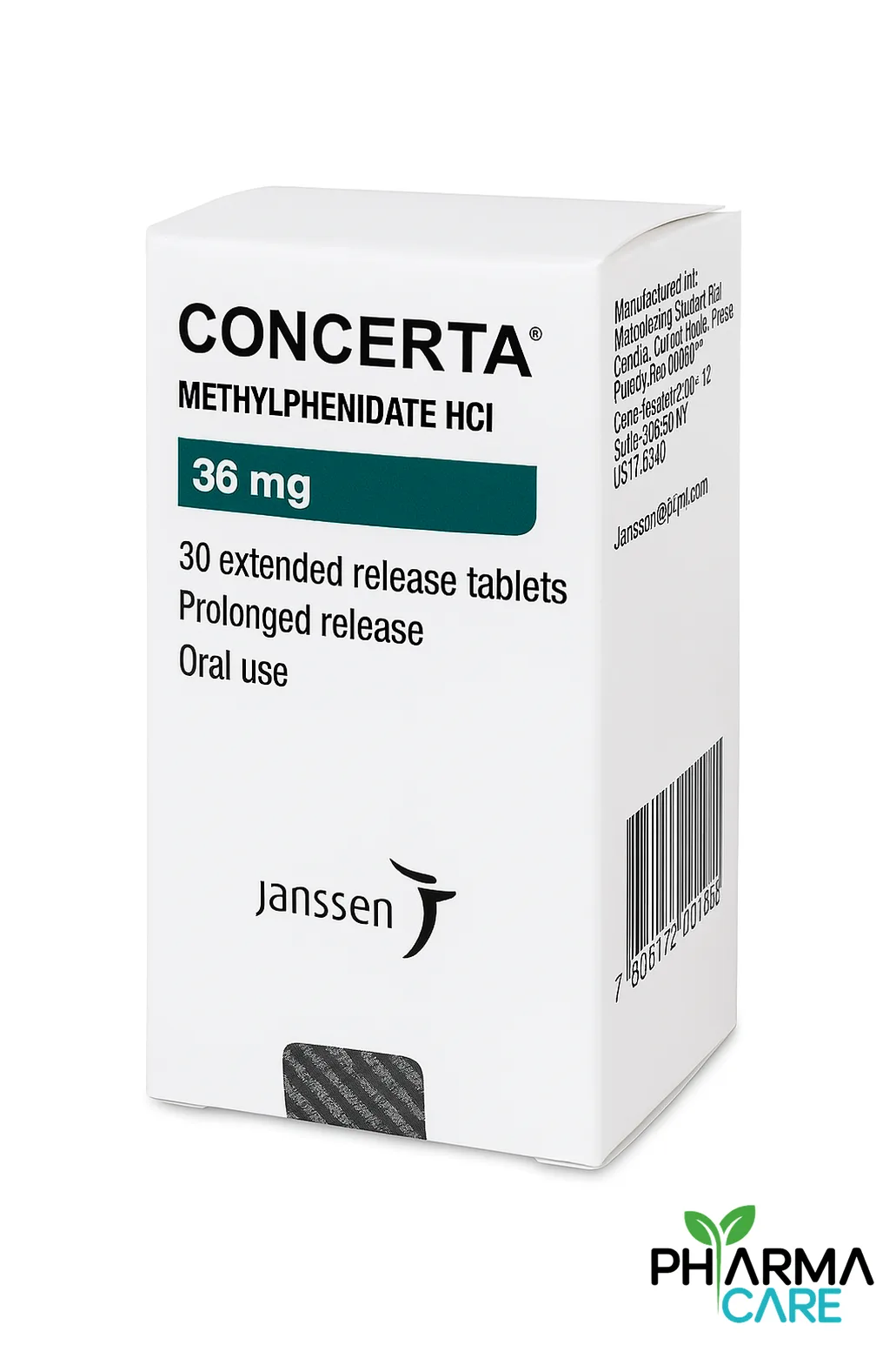 קונצרטה 36 מ"ג קונצרטה 36 מ"ג | Concerta 36mg | Концерта 36 мг