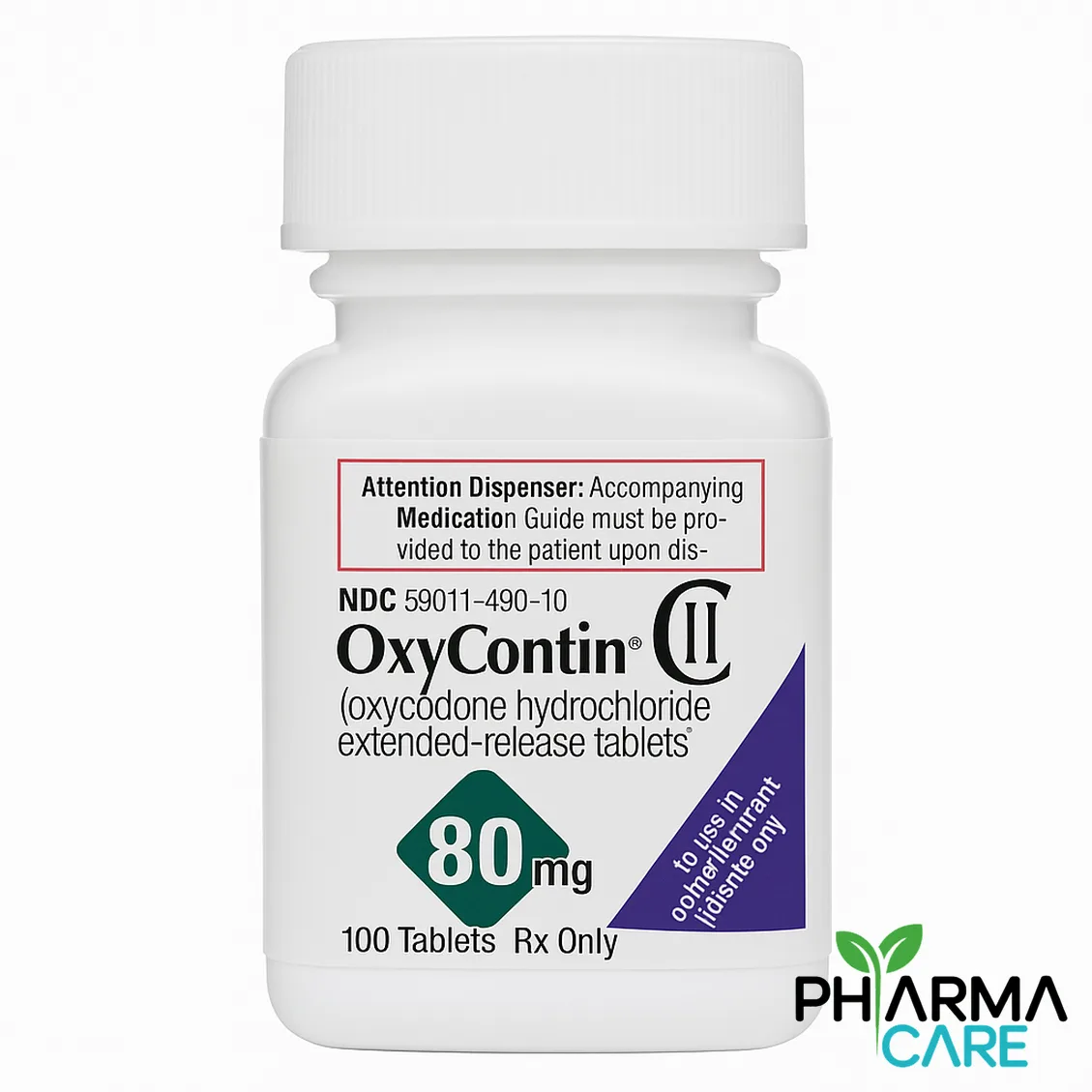 אוקסיקונטין 80  מ"ג | OxyContin / Oxycodone 80mg