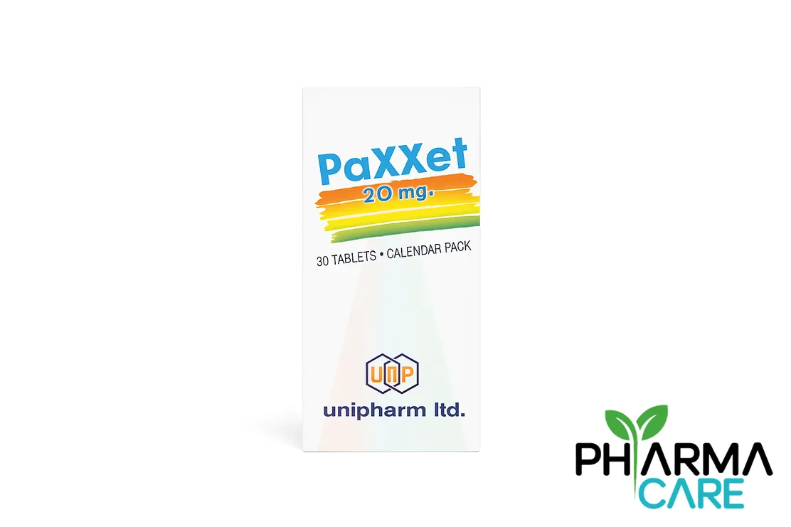 פאקסט 20 מ"ג פאקסט 20 מ"ג | Paxxet – Paroxetine 20mg | Паксет 20 мг