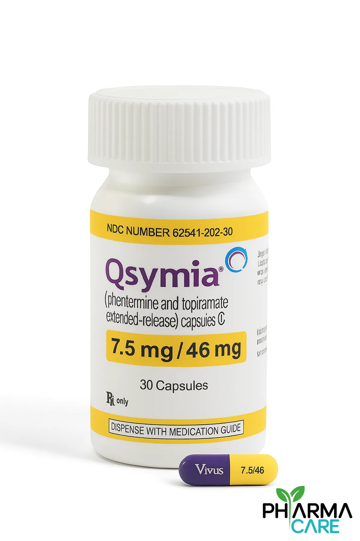 קסימיה 7.5  מ"ג | Qsymia 7.5mg