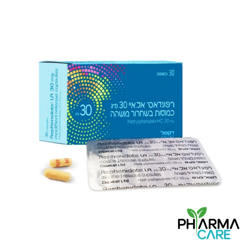 רפנידאט 30 מ"ג רפנידאט 30 מ"ג | Rephenidate 30mg | Рефенидат 30 мг